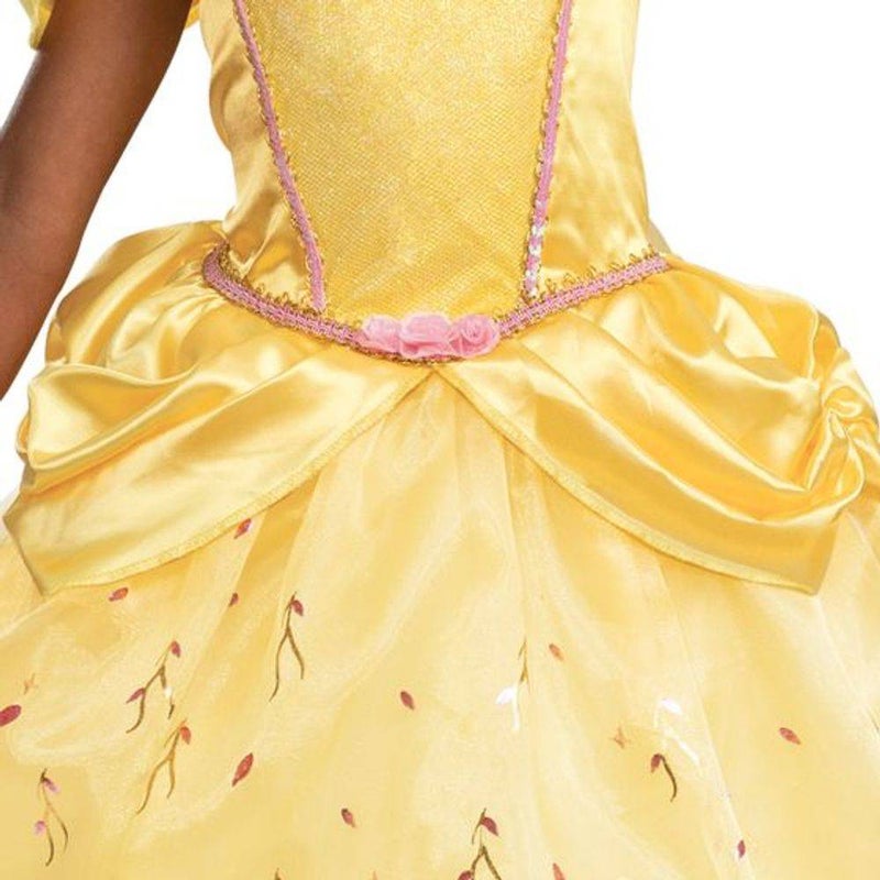 Disney Beauty and the Beast Belle Costume (XS, 3-4 years, Yellow) - Image 2